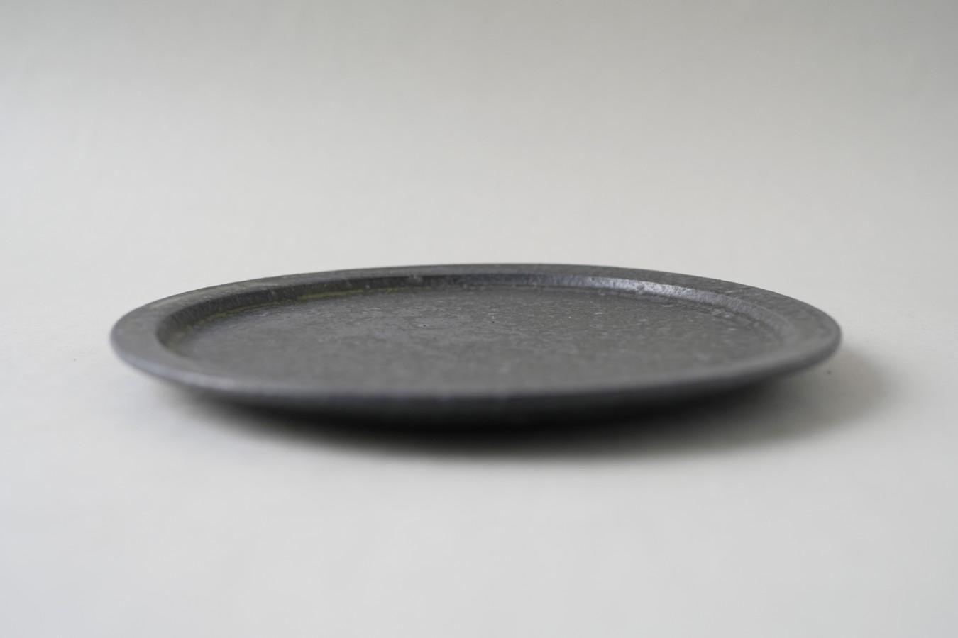 日高伸治 - リム7寸皿〈炭化〉 - THE STABLES online shop