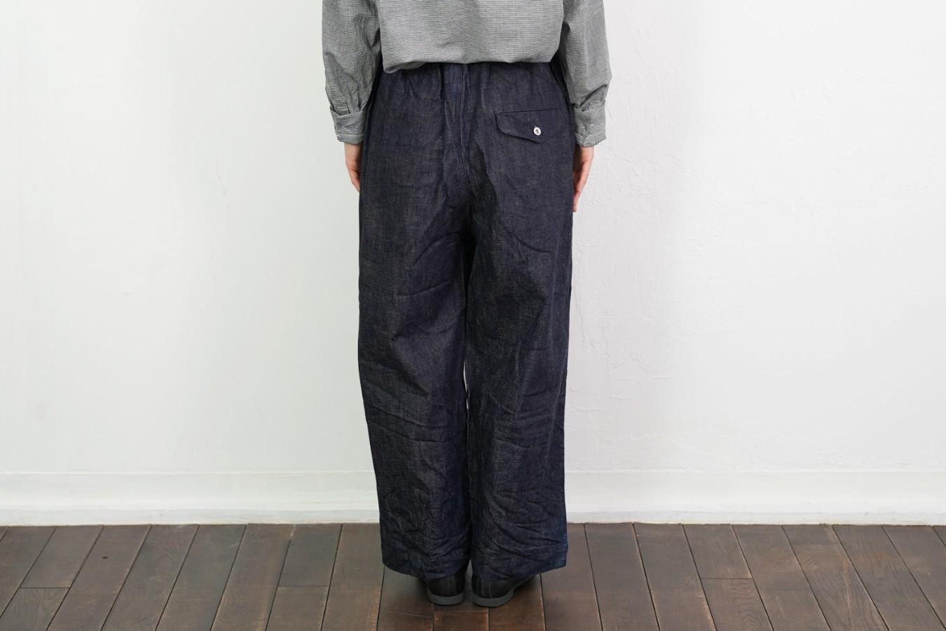 ゴーシュ セルベッジデニム ワイドパンツ　美品 ゴーシュ セルベッジデニム ワイドパンツ 美品 ゴーシュ セル