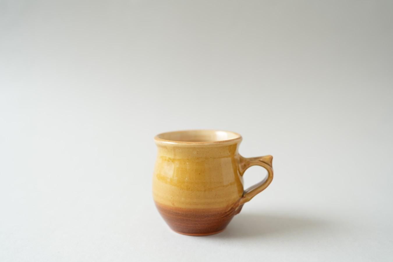 湯町窯 - 丸カップ〈黄〉 - THE STABLES online shop
