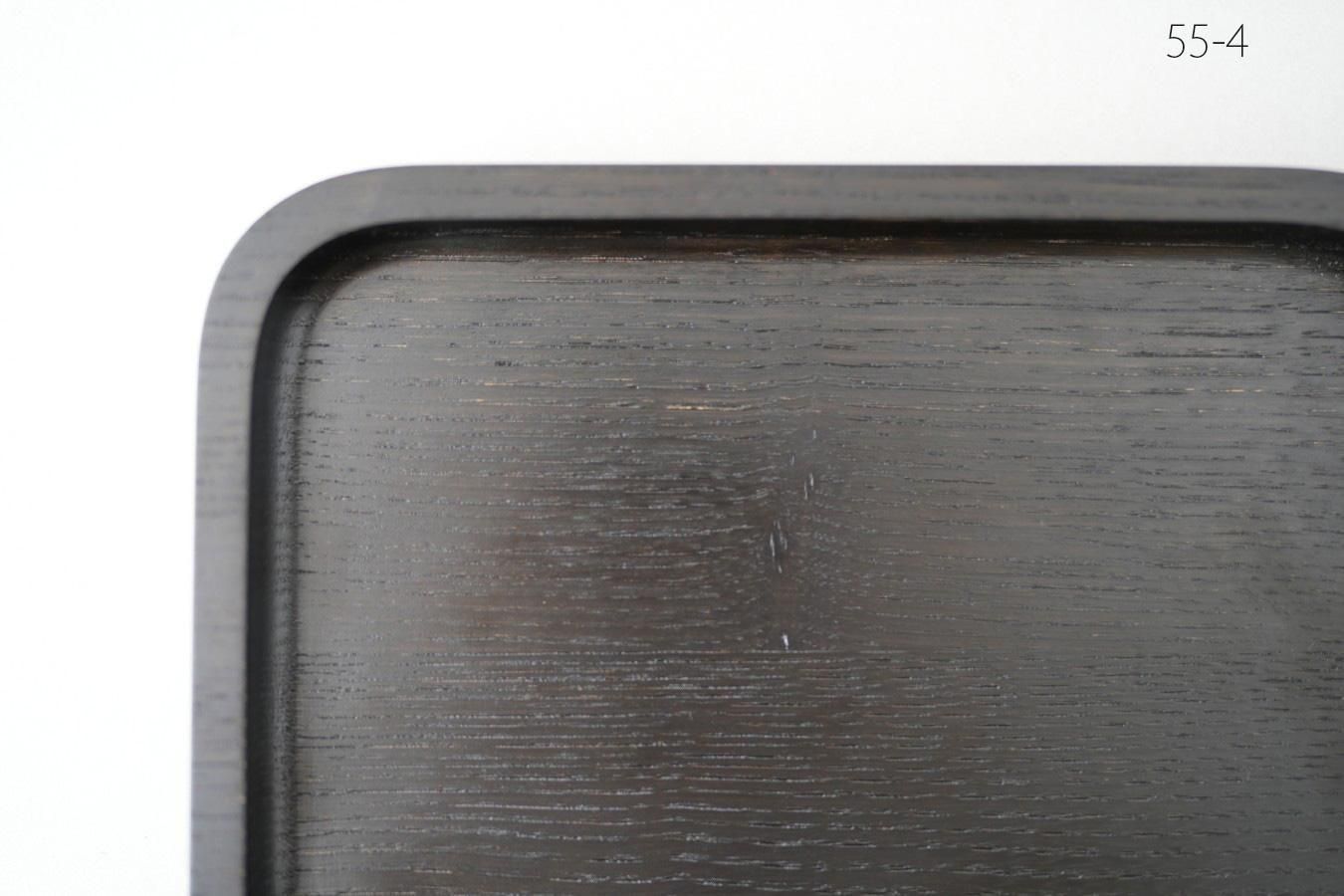 山口和宏 - 55.角盆 24×18cm 〈くり・拭き漆〉 - THE STABLES