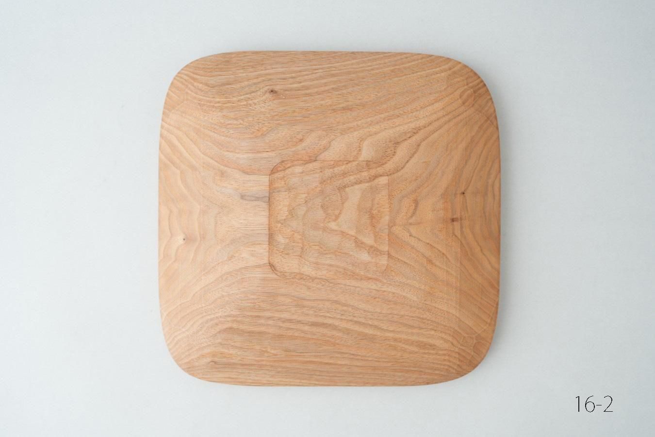 山口和宏 - 16.角皿 27cm〈くるみ〉 - THE STABLES online shop