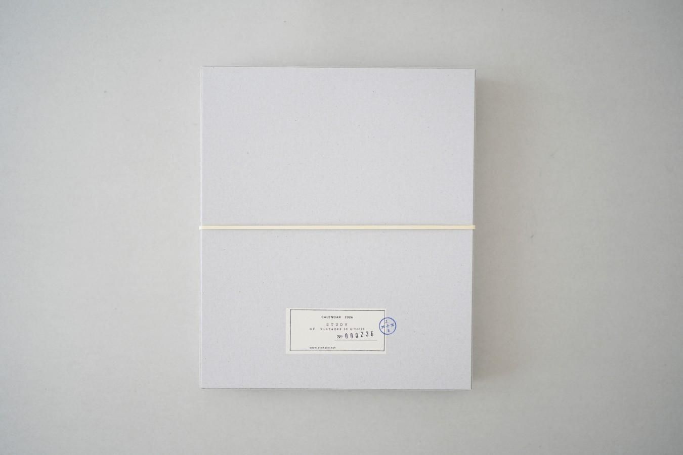 etohako- Calendar 2026 STUDY of Vintages in k-tools - THE