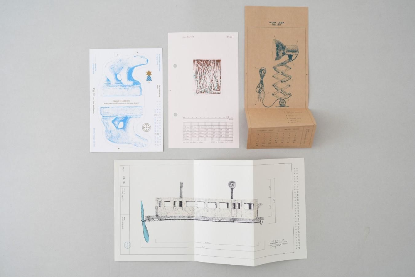 etohako- Calendar 2026 STUDY of Vintages in k-tools - THE STABLES