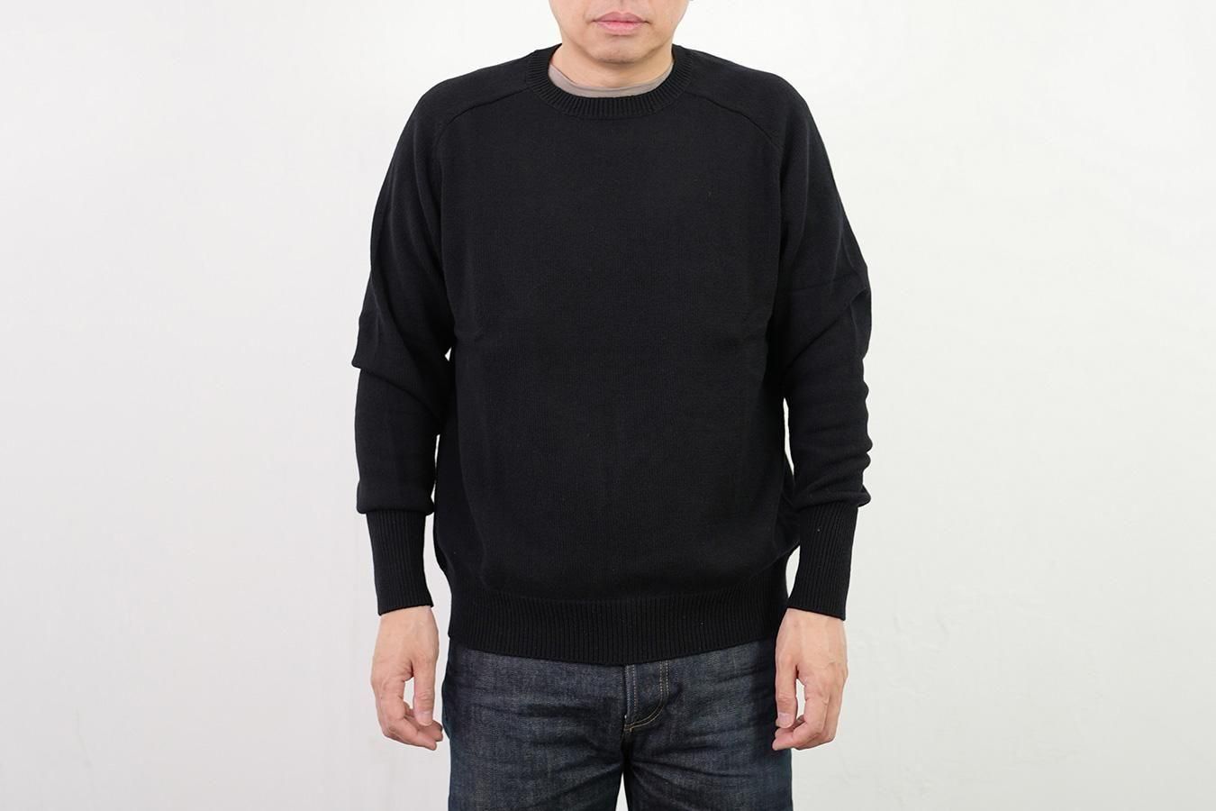torici ヴィランタートルセーター　4号　ブラック TORICI villain turtle sweater 12G 20044 | BENTO