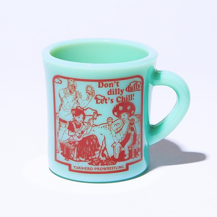 YUKIHERO PRO-WRESTLING Old Milk Glass