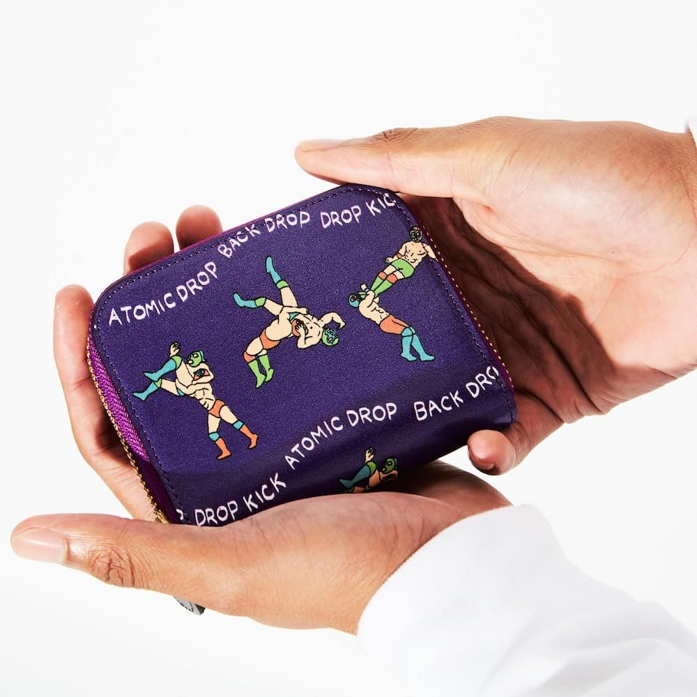 Wrestling Drop Wallet - REBLICHAL | ユキヒーロープロレスWEB STORE