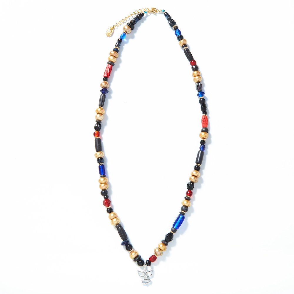 Potekuchi Mask  Beads Necklace