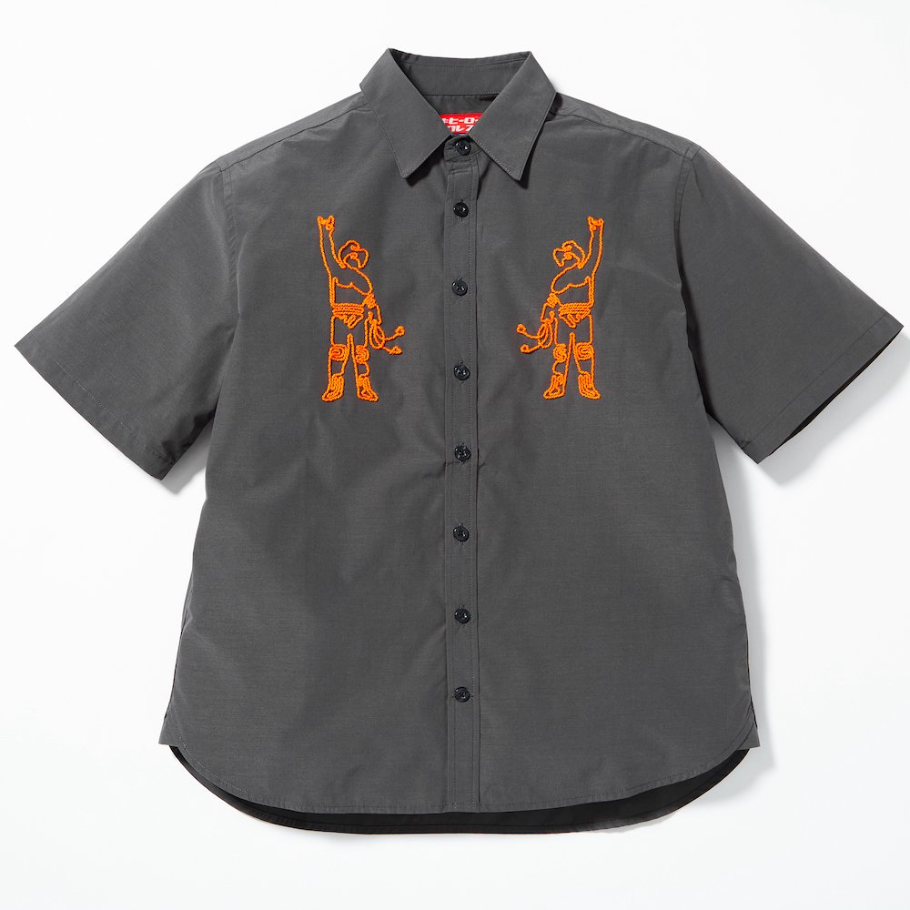 Youth Cord Embroidery Shirt
