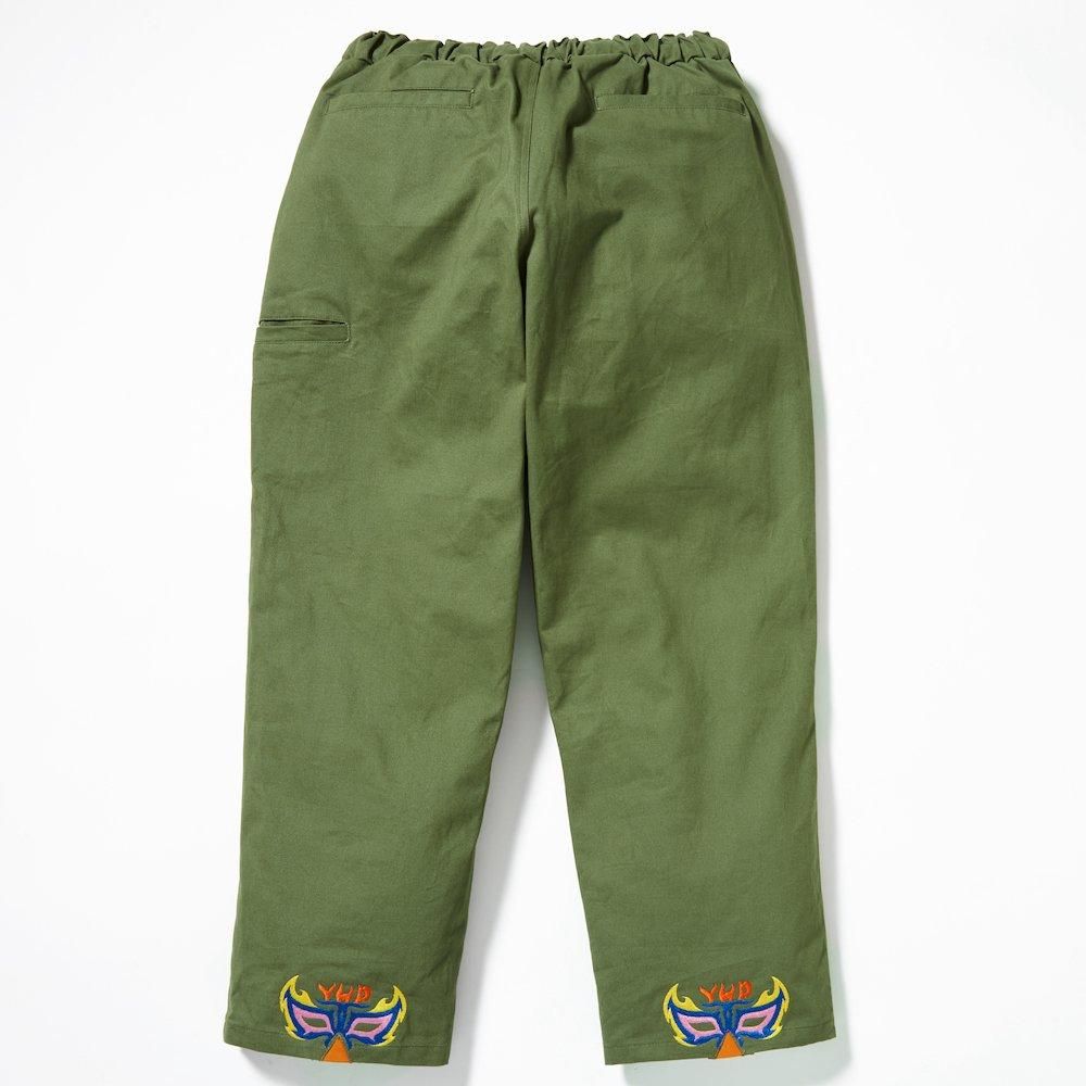 Heel Wrestler  Embroidery Pants