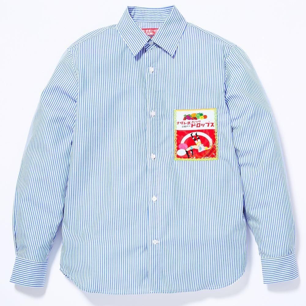 Back drop stripe shirt