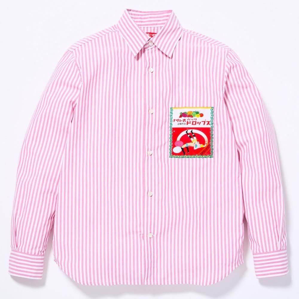 Back drop stripe shirt