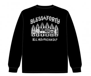 <img class='new_mark_img1' src='https://img.shop-pro.jp/img/new/icons15.gif' style='border:none;display:inline;margin:0px;padding:0px;width:auto;' />BLESS DA FORTY LONG SLEEVE T-SHIRTBLACK 
