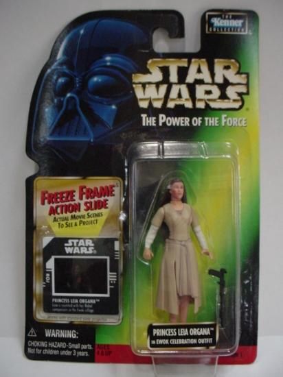 スター・ウォーズ POTF フリーズ・フレーム レイア（イウォーク