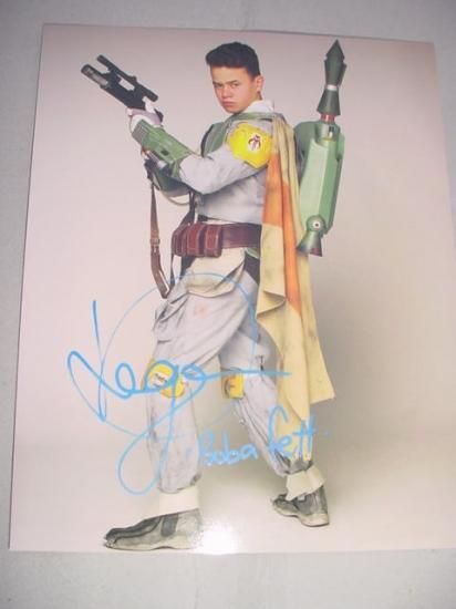 スターウォーズ 直筆サイン ボバ・フェット少年 ダニエル