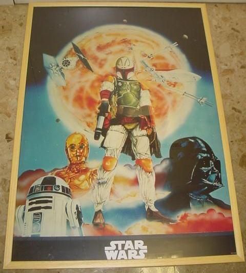 スター・ウォーズ ボバ・フェット ポスター - RED MERCURY