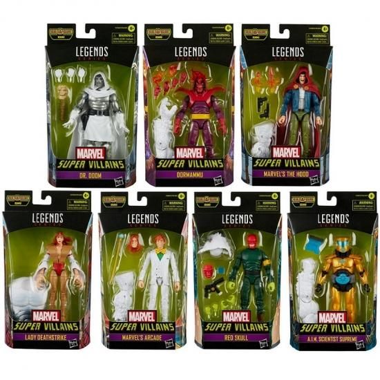 マーベル・レジェンズ スーパー・ヴィラン(ゼムヌ BAF) 7種セット