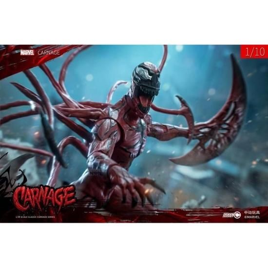 スパイダーマン カーネイジ 1/10 スケール - RED MERCURY
