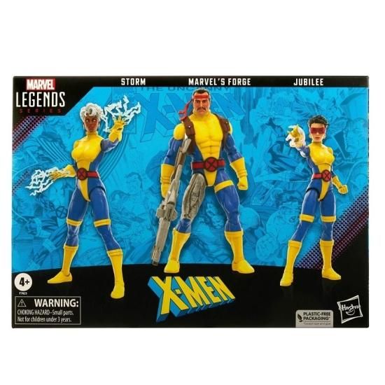 マーベルレジェンド フィギュア X-MEN ストーム\u0026ジュビリー\u0026フォージ