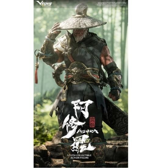 VTOYS Asura 阿修羅 赤刹 1/12 アクションフィギュア VTOYS VSD006 Asura 阿修羅 赤刹鬼 浪人1 /12フィギュア