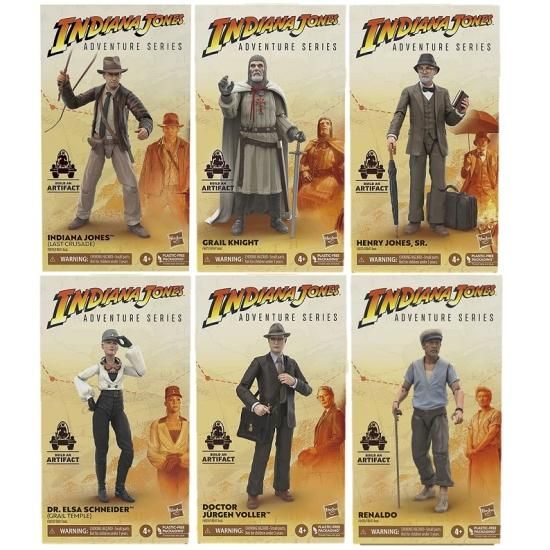 インディ・ジョーンズ アドベンチャー・シリーズ wave 3 6種