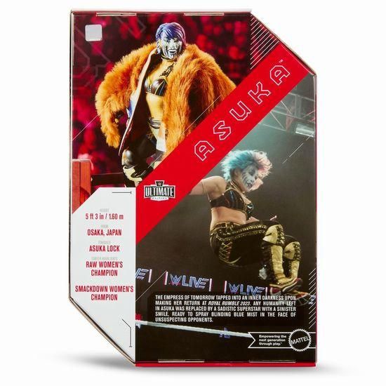 Amazon.co.jp: Mattel WWE アルティメットエディション アクションフィギュア & アクセサリーセット 飛鳥 6インチ コレクター収集品 30関節ポイント付き 交換可能なピース&エントランスギア : おもちゃ - スポーツ Amazon.co.jp: Mattel WWE アルティメットエディション アクションフィギュア & アクセサリーセット 飛鳥 6インチ コレクター収集品 30関節ポイント付き 交換可能なピース&エントランスギア : おもちゃ - スポーツ