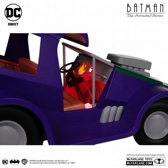 【未開封】バットマン アニメイテッド」ビークル ジョーカーモービル DC ダイレクト バットマン アニメイテッド ジョーカーモービル