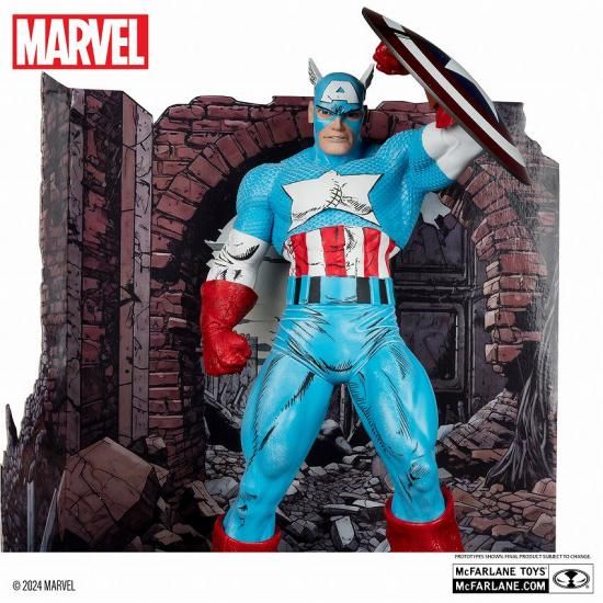 マーベル・コミックス キャプテン・アメリカ 1/6 スケール マーベル・コミックス キャプテン・アメリカ 1/6 スケール