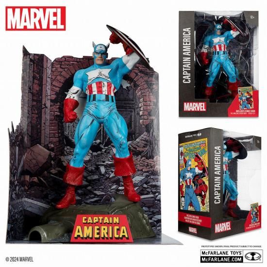 マーベル・コミックス キャプテン・アメリカ 1/6 スケール マーベル・コミックス キャプテン・アメリカ 1/6 スケール