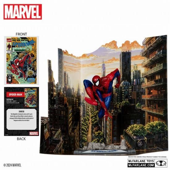 マーベル・コミックス スパイダーマン 1/10 スケール ポーズド