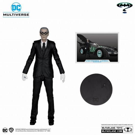DC マルチバース アルフレッド・ペニーワース ＆ バットモービル
