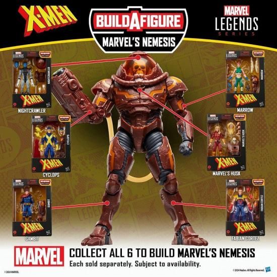 マーベル・レジェンズ X-MEN(マーベルズ ネメシス BAF) 7種 マーベル・レジェンズ X-MEN(マーベルズ ネメシス BAF) 7種
