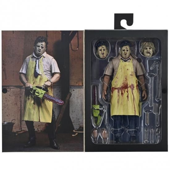 NECA 悪魔のいけにえ　50周年記念　アルティメット　レザーフェイス Amazon.co.jp: 悪魔のいけにえ ネカ 50周年記念 7インチ