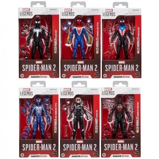マーベル・レジェンズ ゲーマーバース スパイダーマン wave 1 6 マーベル・レジェンズ ゲーマーバース スパイダーマン wave 1 6