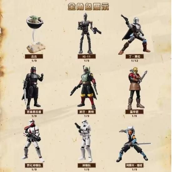 スター・ウォーズ マンダロリアン ギャラクシー vol.1 モデル