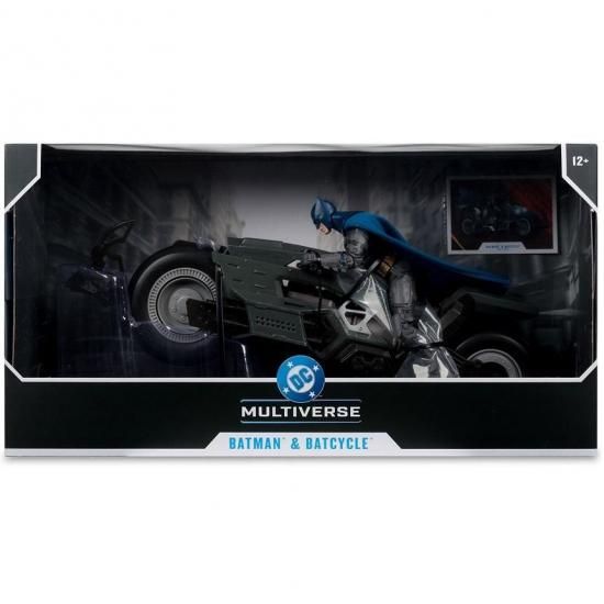 DC マルチバース ザ・フラッシュ バットマン & バットサイクル 【予約