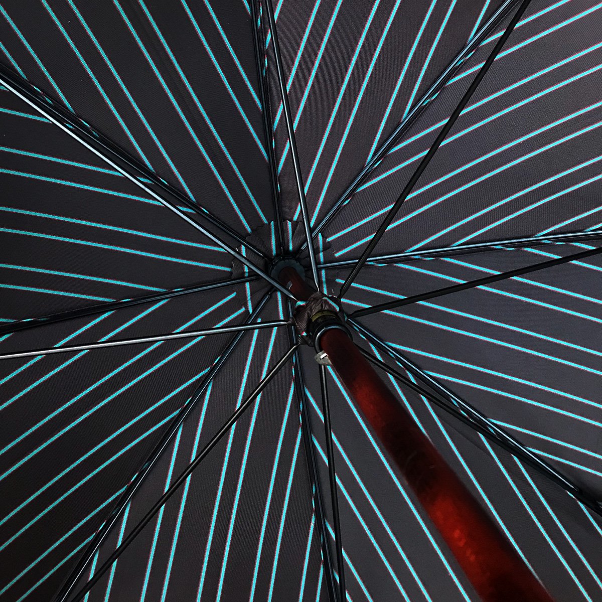 Wフェイス ストライプ 折りたたみ傘 詳細画像12