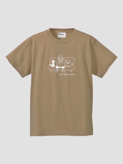 Rest T-shirts BEIGE