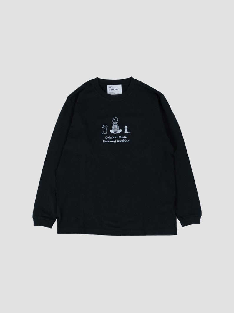 イラストロングTシャツ（長袖）｜KEYMEMORY公式通販