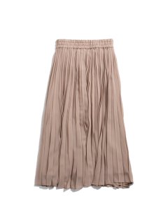 Pleated skirt BEIGE