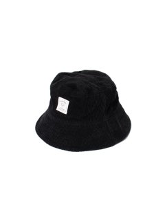 Corduroy bucket hat BLACK