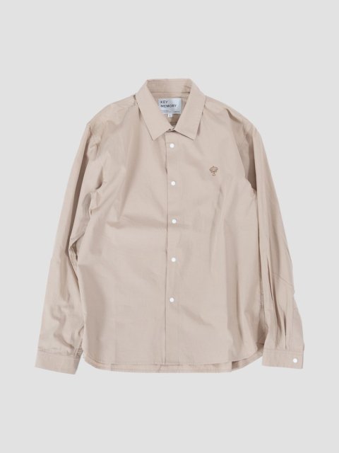 Snap button shirts BEIGE