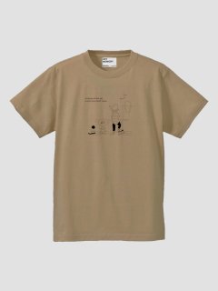 Sea heart T-shirts BEIGE