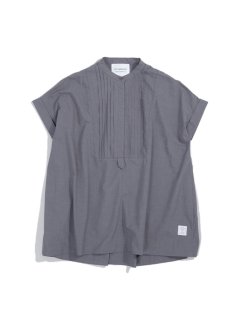 Pintuck blouse C.GRAY