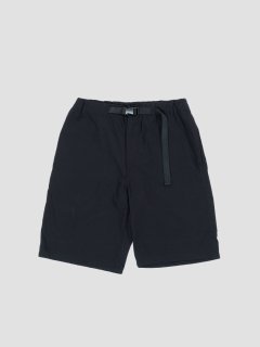 Nylon stretch shorts BLACK