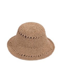<img class='new_mark_img1' src='https://img.shop-pro.jp/img/new/icons1.gif' style='border:none;display:inline;margin:0px;padding:0px;width:auto;' />Straw bucket hat BROWN