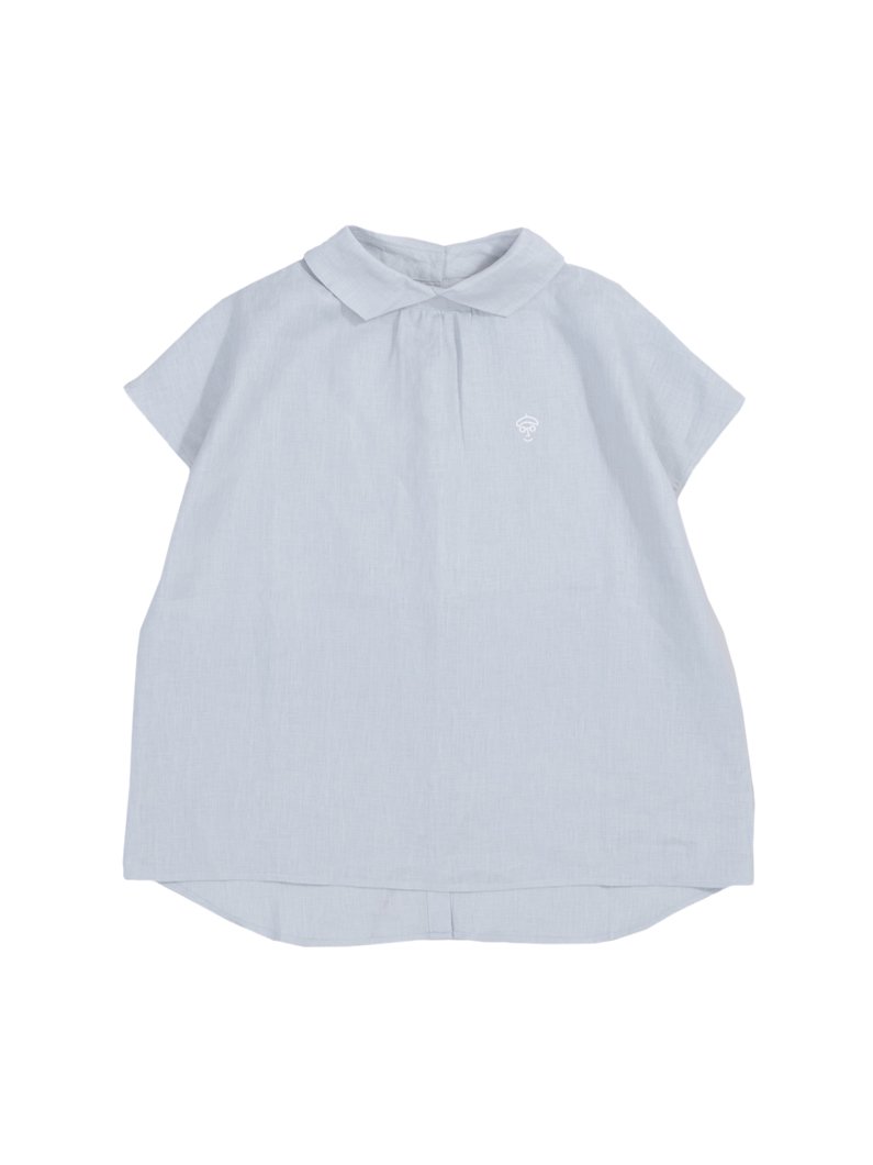 <img class='new_mark_img1' src='https://img.shop-pro.jp/img/new/icons1.gif' style='border:none;display:inline;margin:0px;padding:0px;width:auto;' />French sleeve shirt BLUE