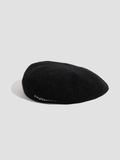 Basque wool beret BLACK