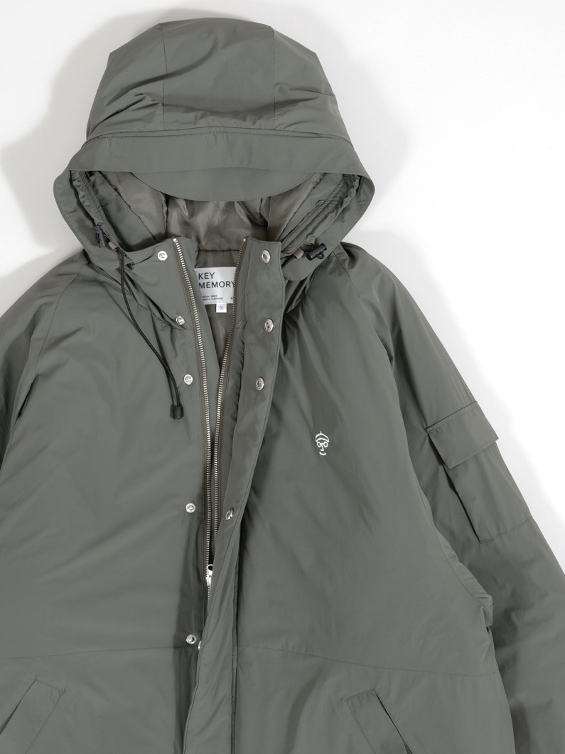 KEY MEMORY ミリタリーパディングジャケット　オリーブ Military padding jacket OLIVE│KEYMEMORY鎌倉KEYMEMORY BLOG