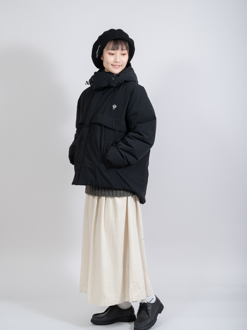 ★MARDI MERCREDI★HIVER PADDING SLIP-ON_BLACK★大人気★ HIVER PADDING Mardi Mercredi(マルディメクルディ) ブーツ
