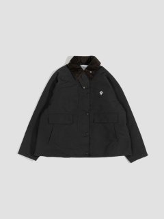 Corduroy work jacket BLACK